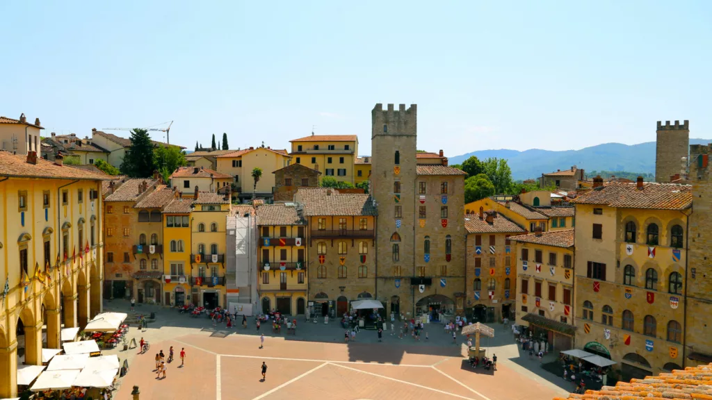 Arezzo Italy - beautiful towns in tuscany