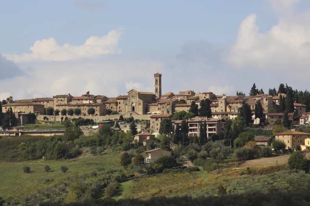 one of the most beautiful towns in Tuscany, Italy