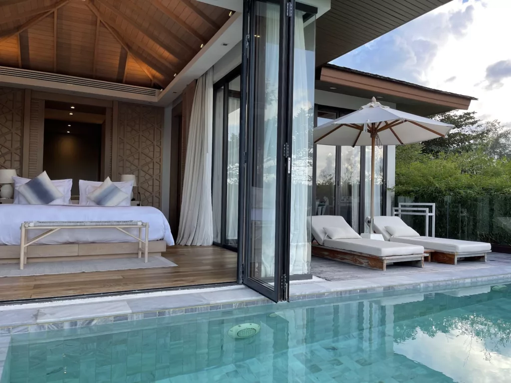 Bedroom - Cape Fahn Private Islands Ocean View Pool Villa