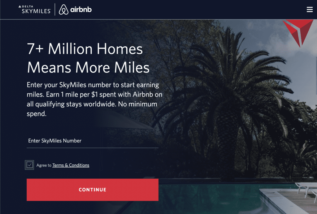 Earn airline miles for Airbnb bookings with Delta's partnership