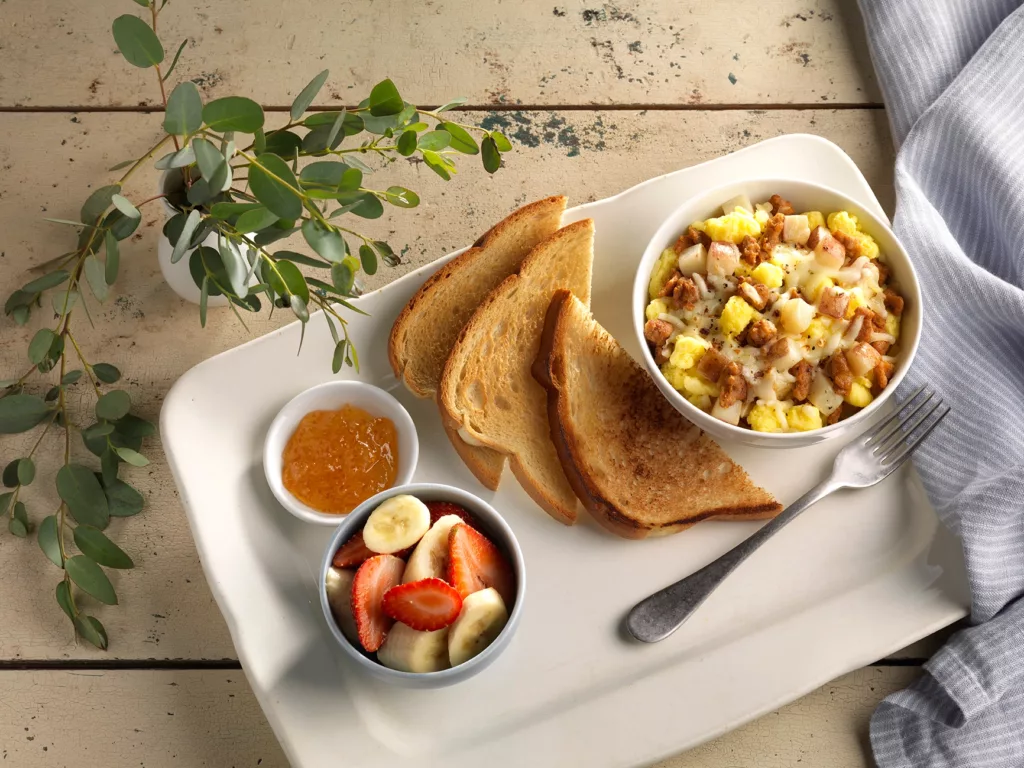 Hilton Honors Breakfast - free hotel breakfast