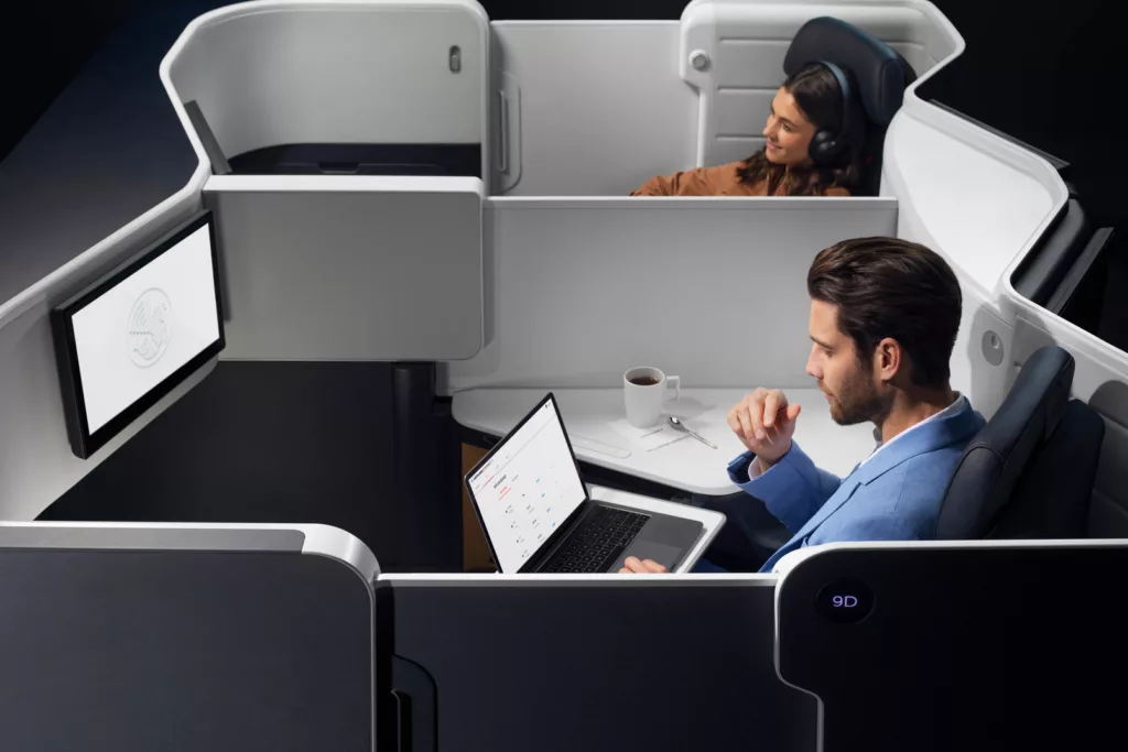 New Air France Business Class Suites