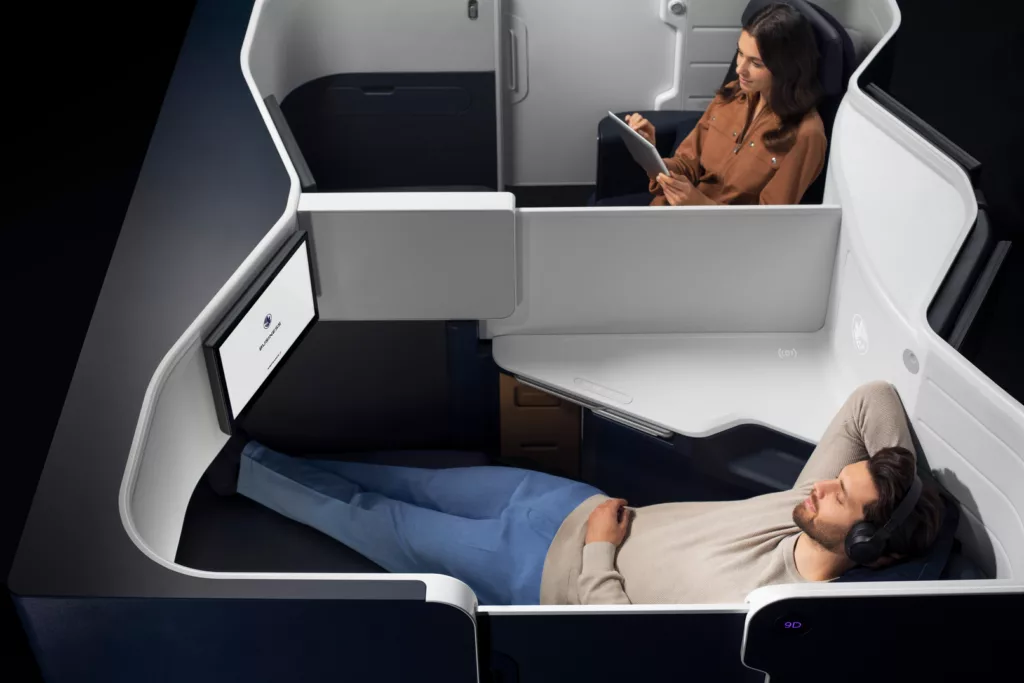 New Air France Business Class Suites