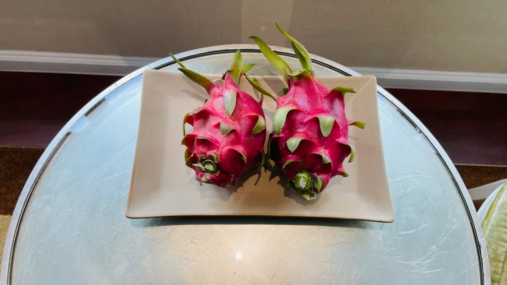 Park Hyatt Saigon dragonfruit amenity