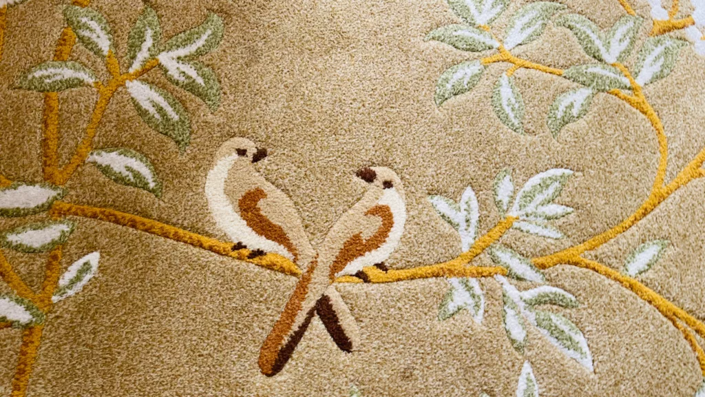 Park Hyatt Saigon rug bird pattern
