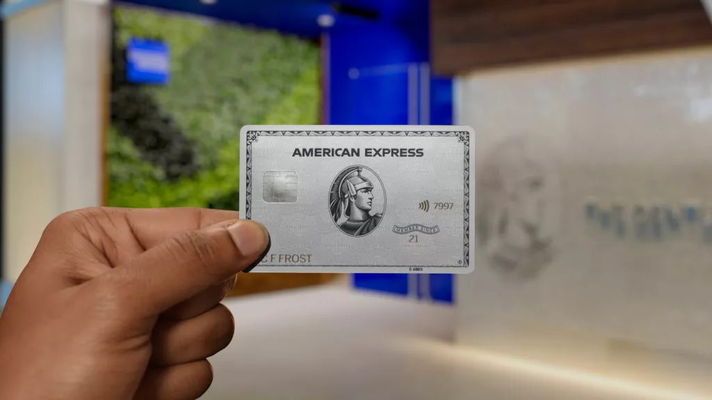 Platinum Card from American Express lounge benefits