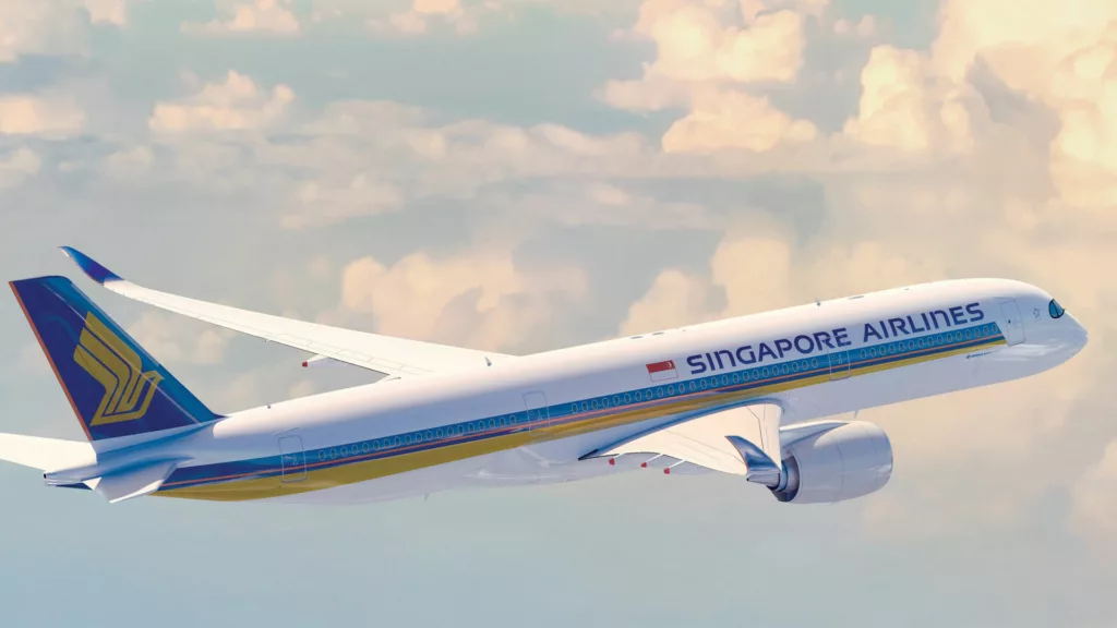 Singapore Airlines in-flight Wi-Fi is available on its entire fleet except Boeing 737-800NG