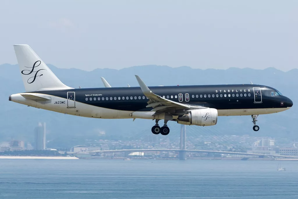 Japanese domestic low cost carrier StarFlyer was the most punctual low-cost carrier of 2022.