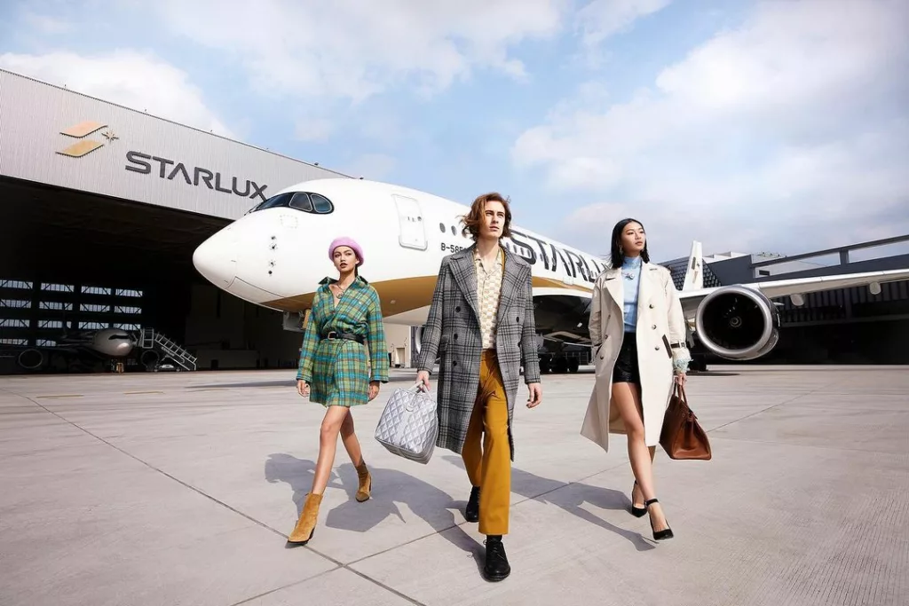 Starlux Airlines A350 #JXRunway Photoshoot