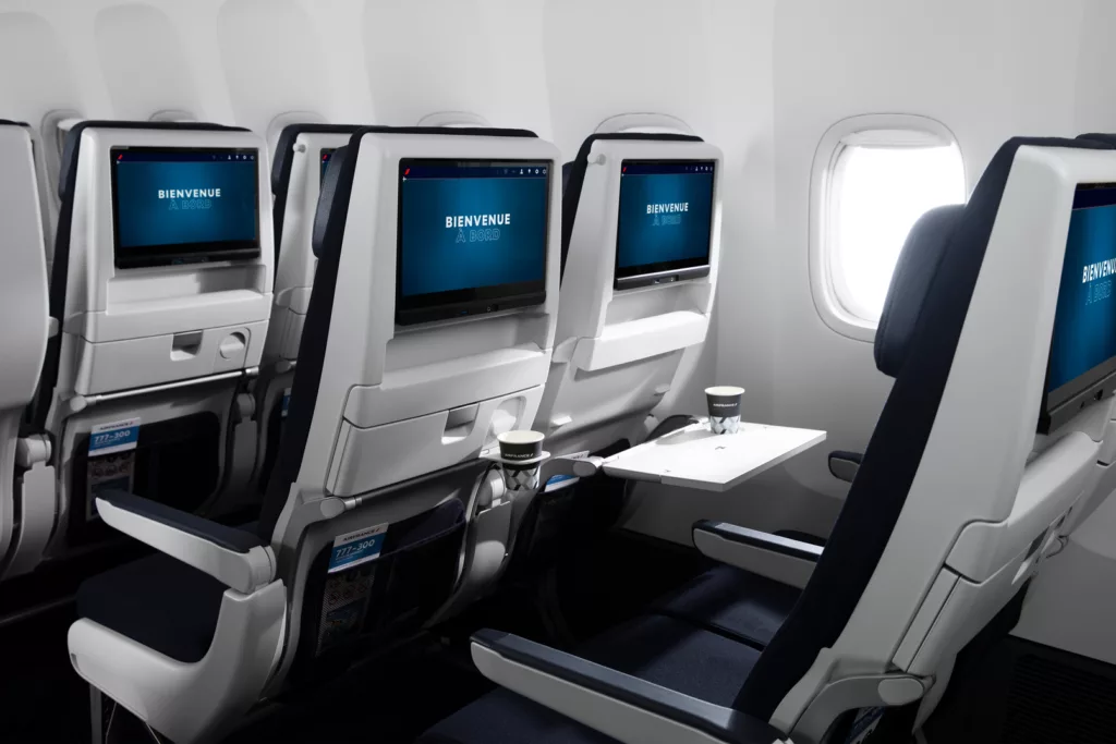 Updated Air France Economy Class Cabin