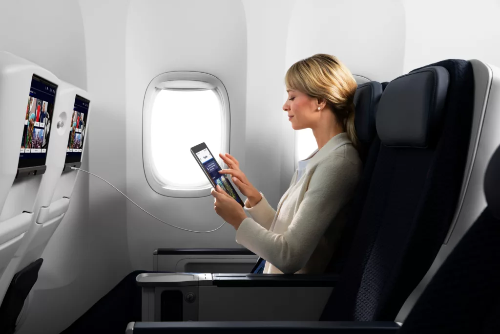 Updated Air France Premium Economy Class Cabin