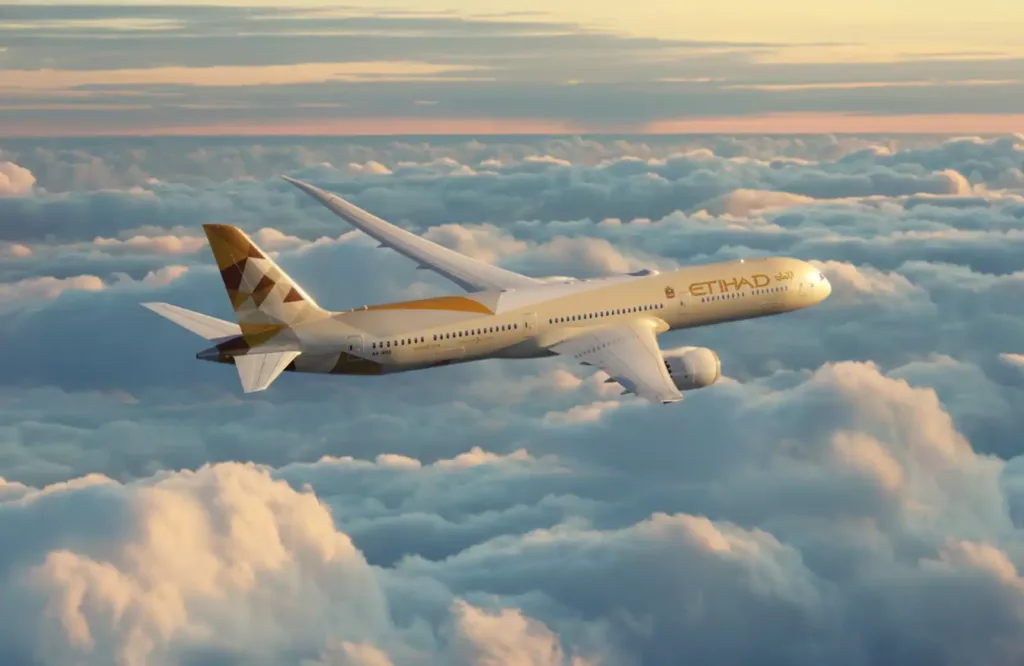 Etihad Airways will use the Boeing 787 to launch its new routes to Copenhagen and Düsseldorf