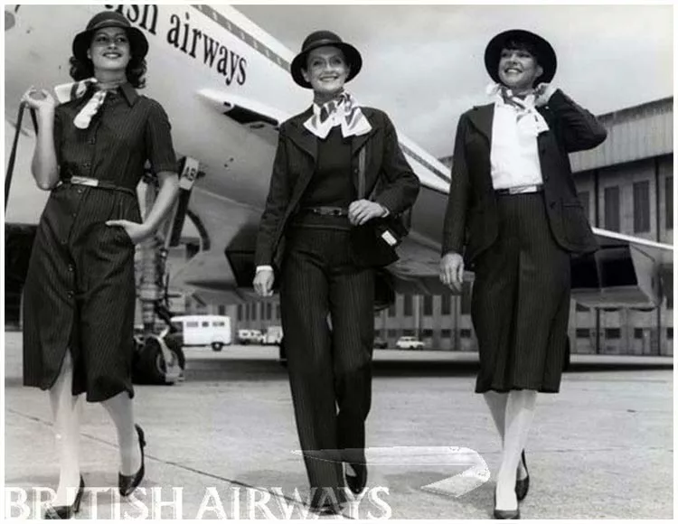 new british airways uniforms 750x580 BA Baccarat Weatherall 1977A jpeg - new british airways uniforms