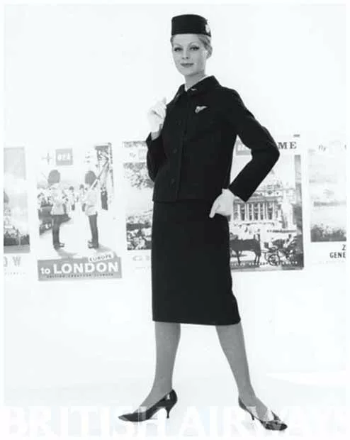 new british airways uniforms BEA 494x620 BEA Sylvia Ayton 1960 a jpeg - new british airways uniforms