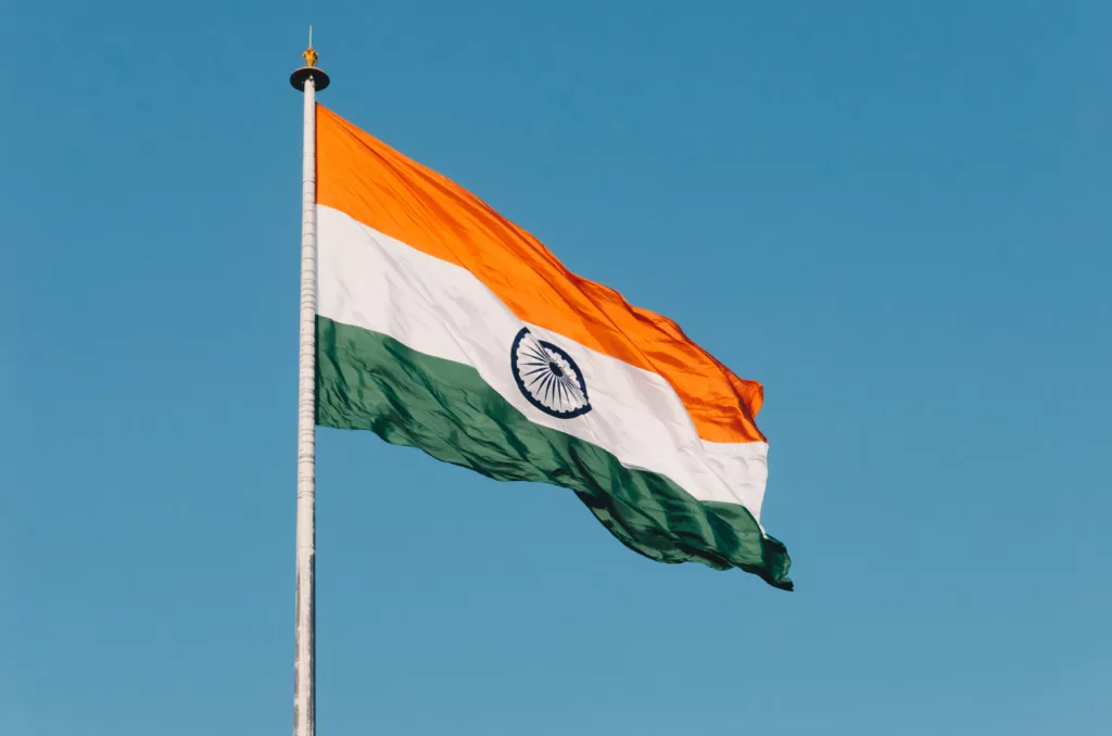 Indian flag waving - Tata Group is shaking up Indian aviation