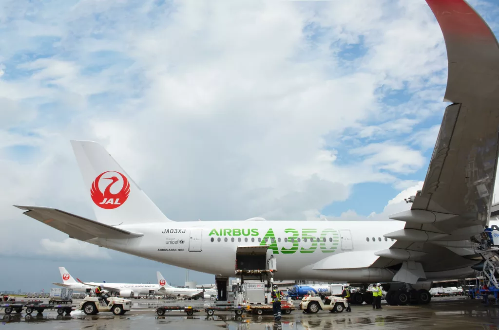 Japan Airlines already has an Airbus A3350-900 fleet used exclusively on high-density domestic flights