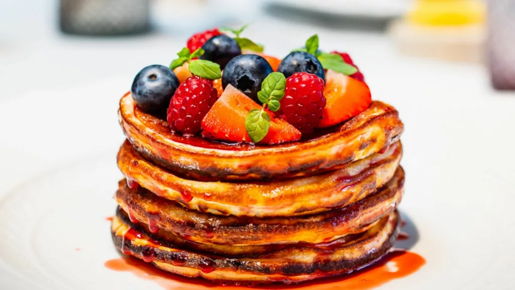 Hilton Honors MyWay Benefit pancake breakfast