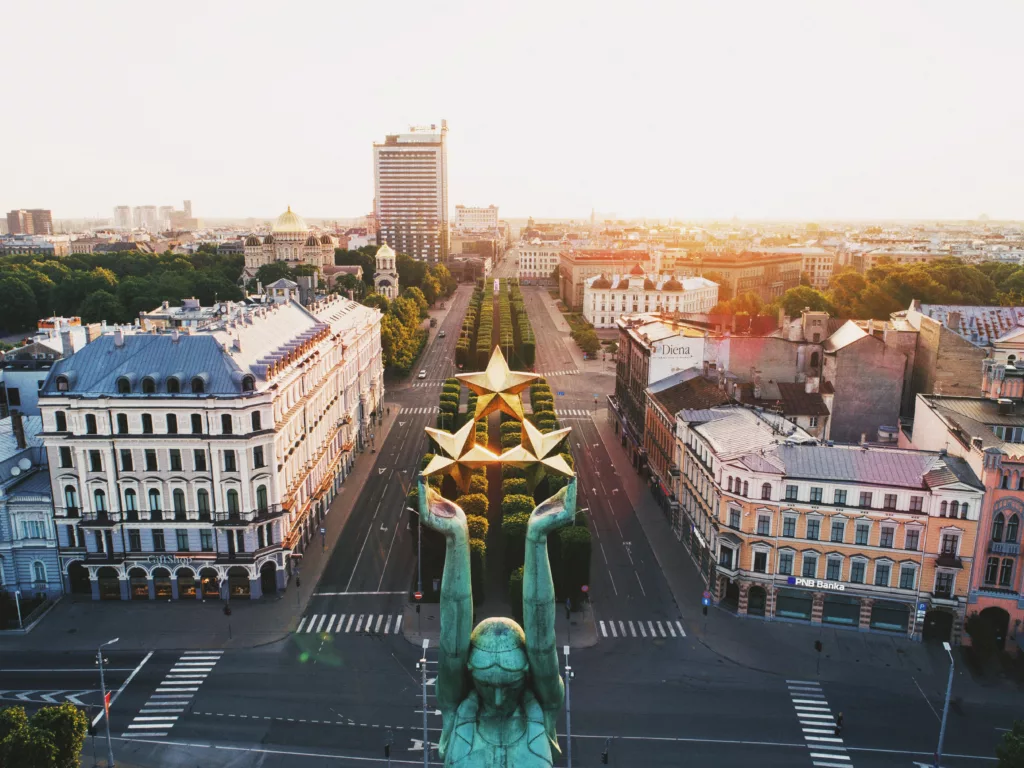 Riga Latvia is underrated but still one of the world's most iconic photo spots