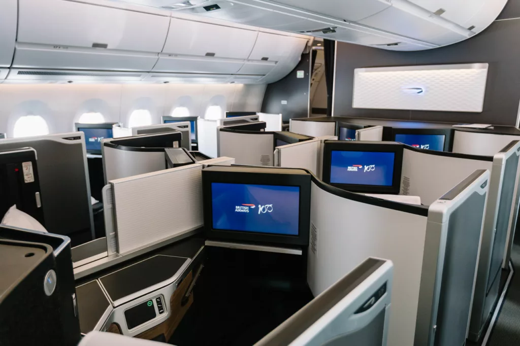 British Airways already charges advanced seat selection fees in business class to non-elites