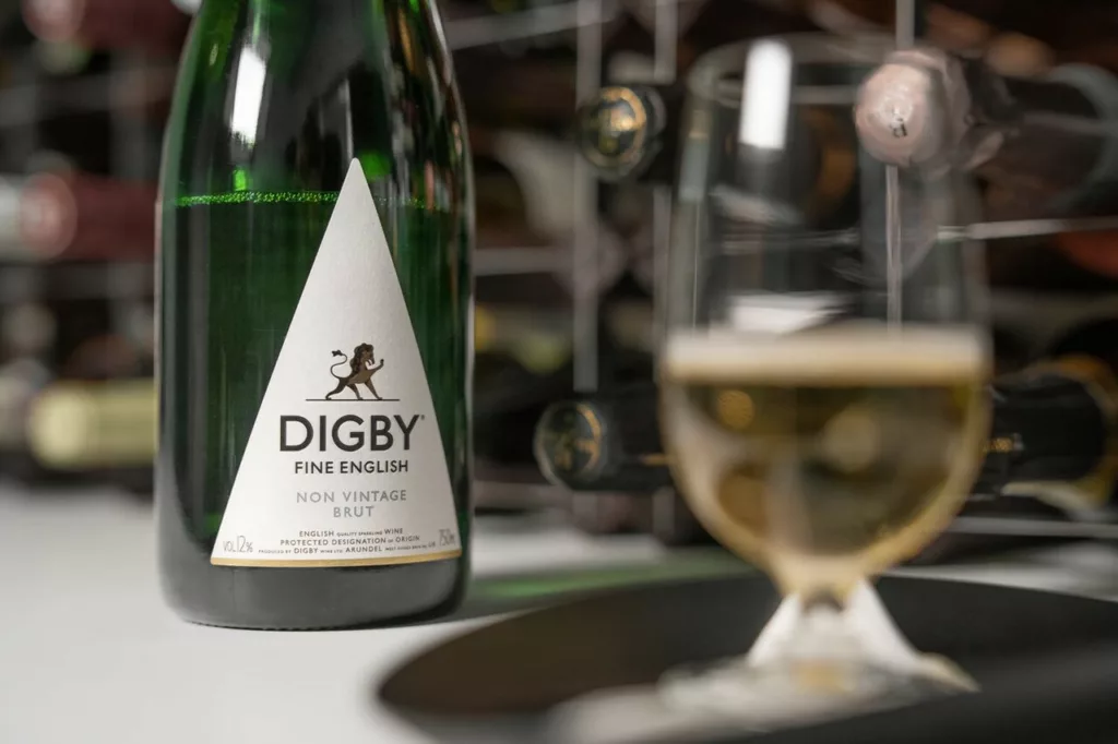 Digby Fine English Brut NV is the first English Sparkling Wine being featured by British Airways