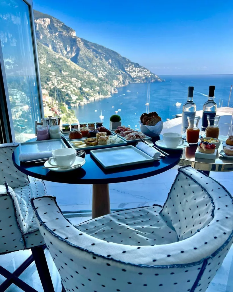 GOLD Sky Terrace at Villa Franca 1 - best rooftop bars in positano