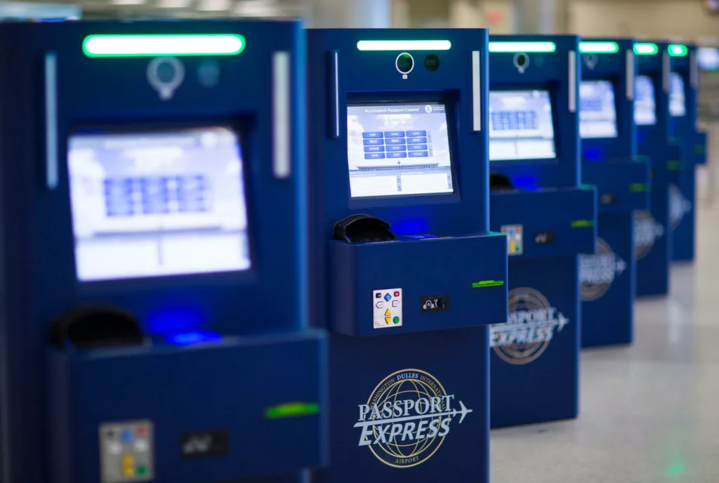 Automated Passport Control/Global Entry kiosks 
