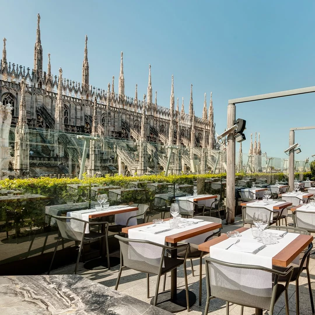 Best Rooftops in Milan: La Rinascente Terrace