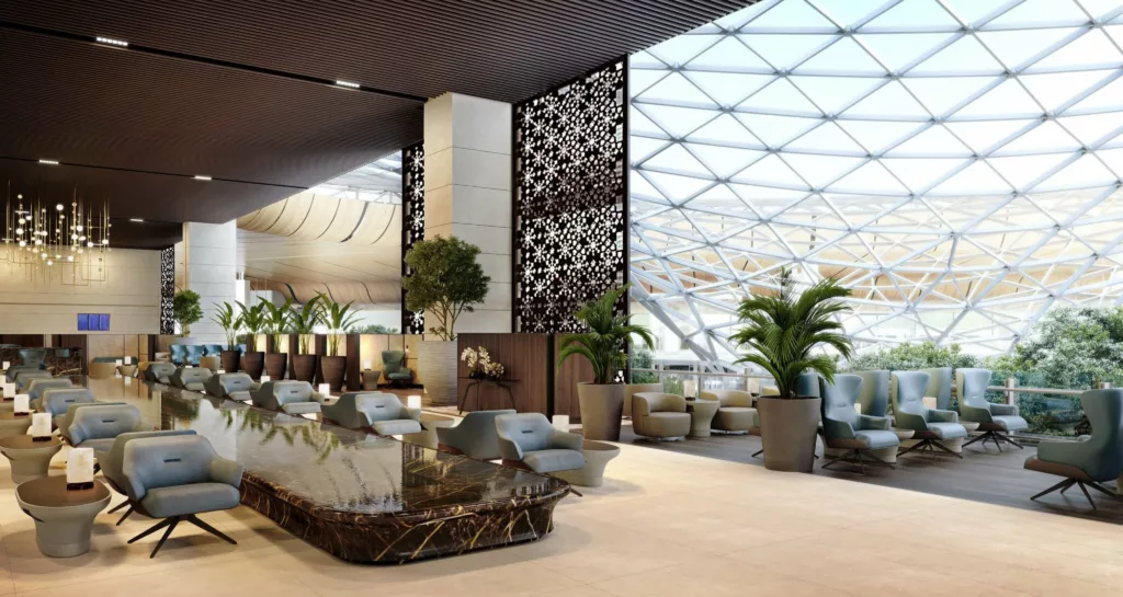 Inside Inside Louis Vuitton's Lounge Doha