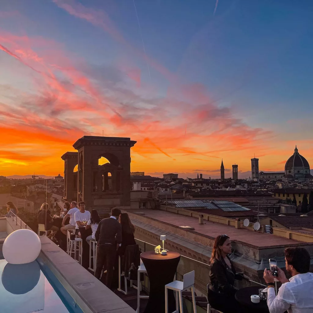 Empireo Rooftop at Plaza Hotel Lucchesi - Florence