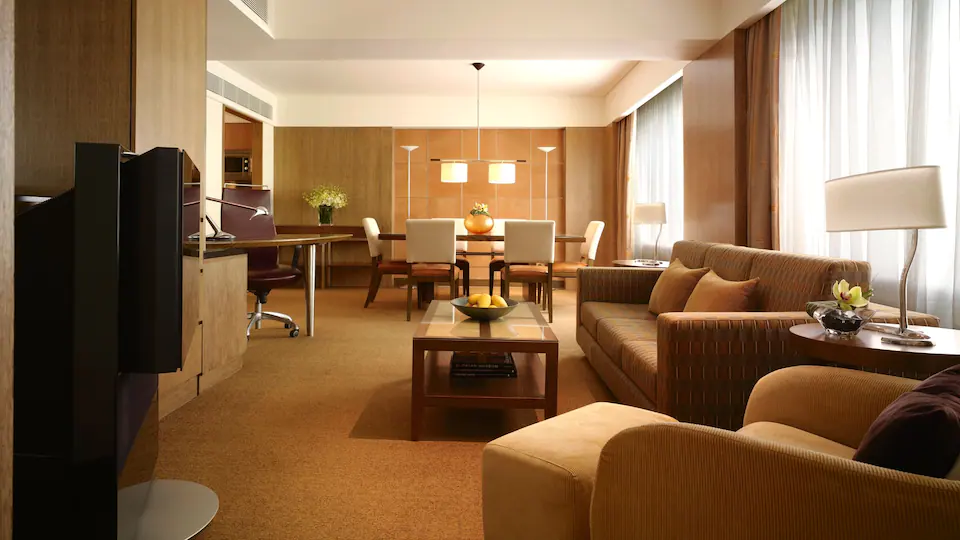 Use a Hyatt Suite Upgrade Award to confirm a suite at the Grand Hyatt Singapore