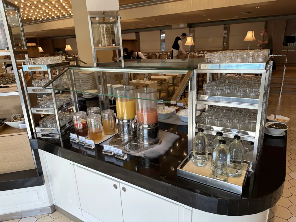 InterContinental Athenaeum Athens breakfast buffet