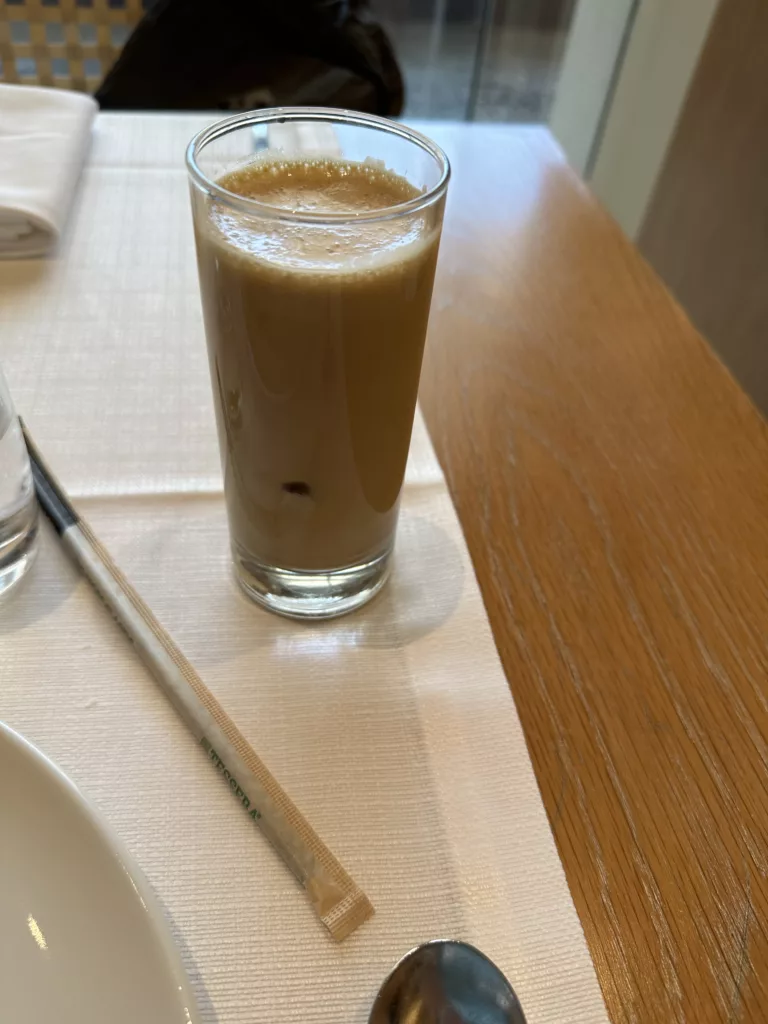 InterContinental Athenaeum Athens Cafezoe iced coffee