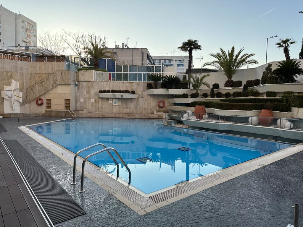 InterContinental Athenaeum Athens outdoor pool