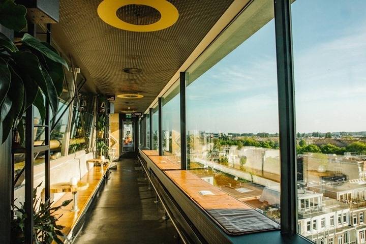 Canvas Amsterdam - best rooftop bars in Amsterdam