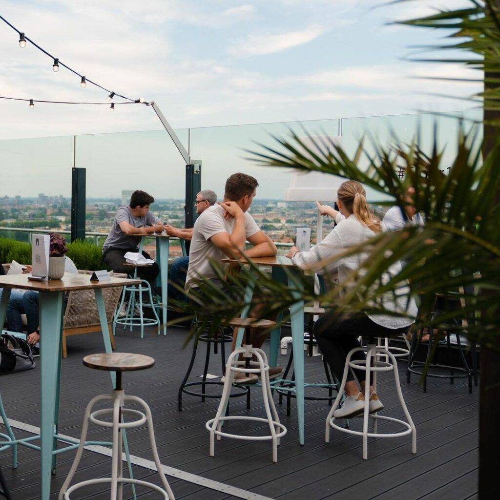 Floor17 Amsterdam - best rooftop bars in Amsterdam