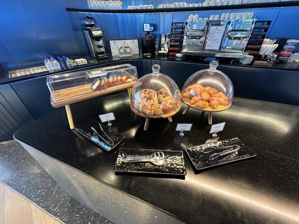 Aegean business lounge buffet