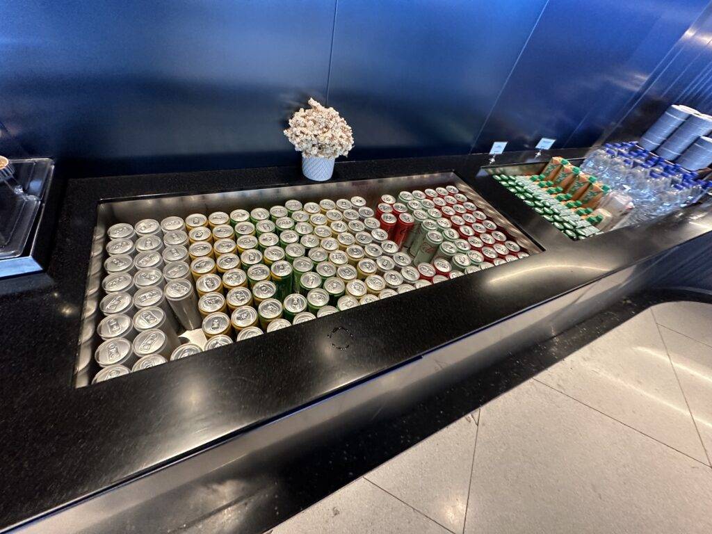 Aegean business lounge buffet