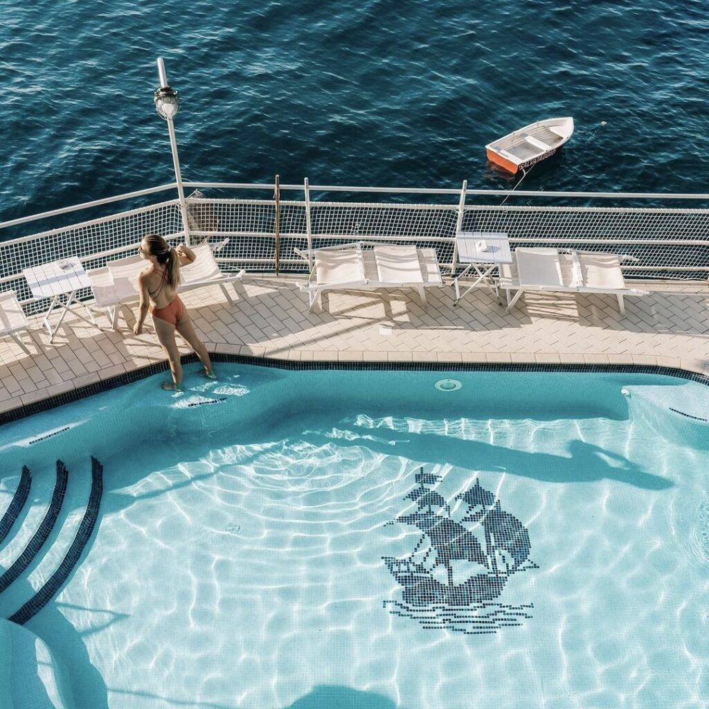 Best hotel pools on the Amalfi Coast -Hotel Marmorata