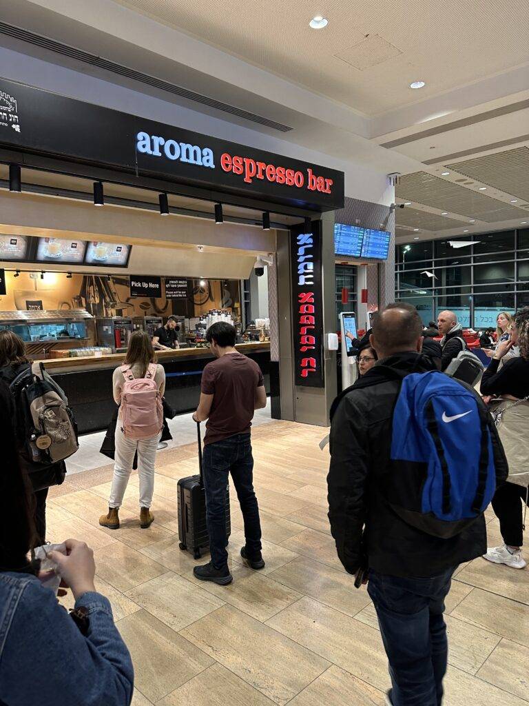 Aroma Espresso Bar, Ben Gurion Airport 