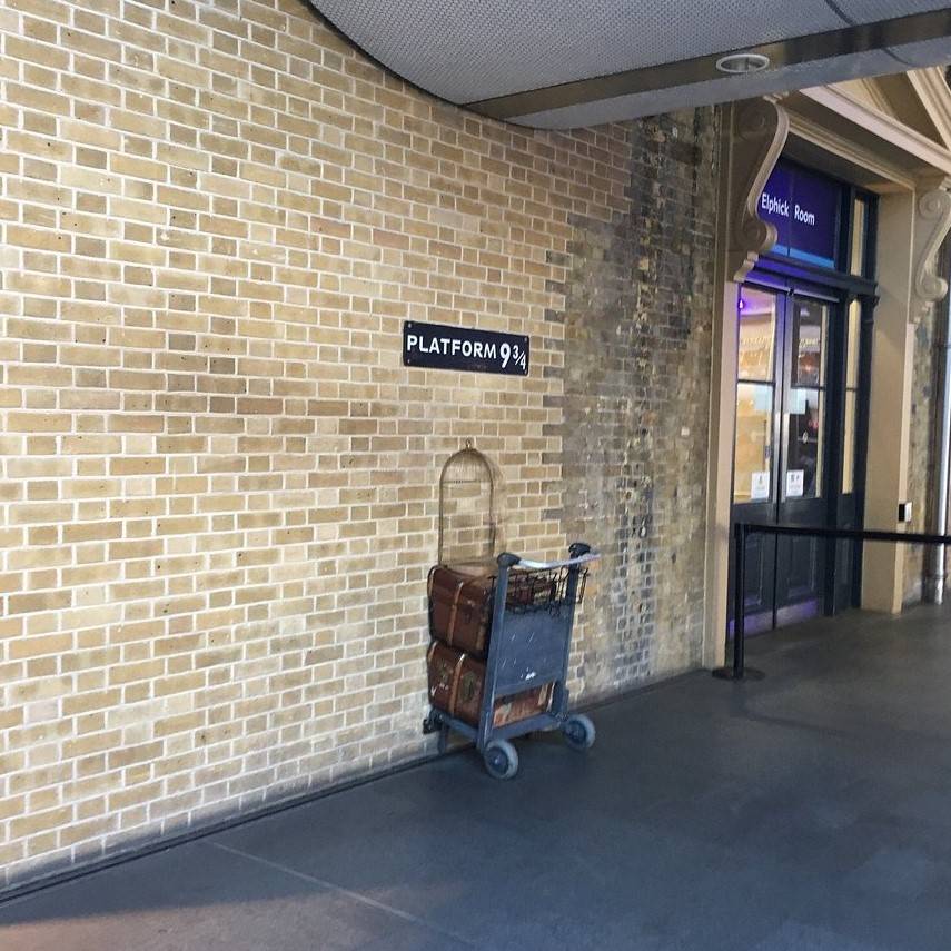 Platform 9 at Kings Cross Station 2 - best photo spots in London