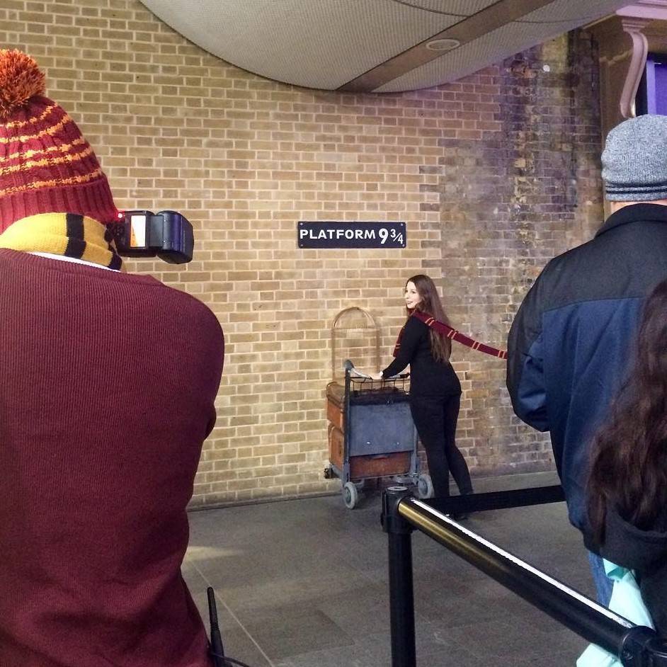 Platform 9 at Kings Cross Station 3 - best photo spots in London