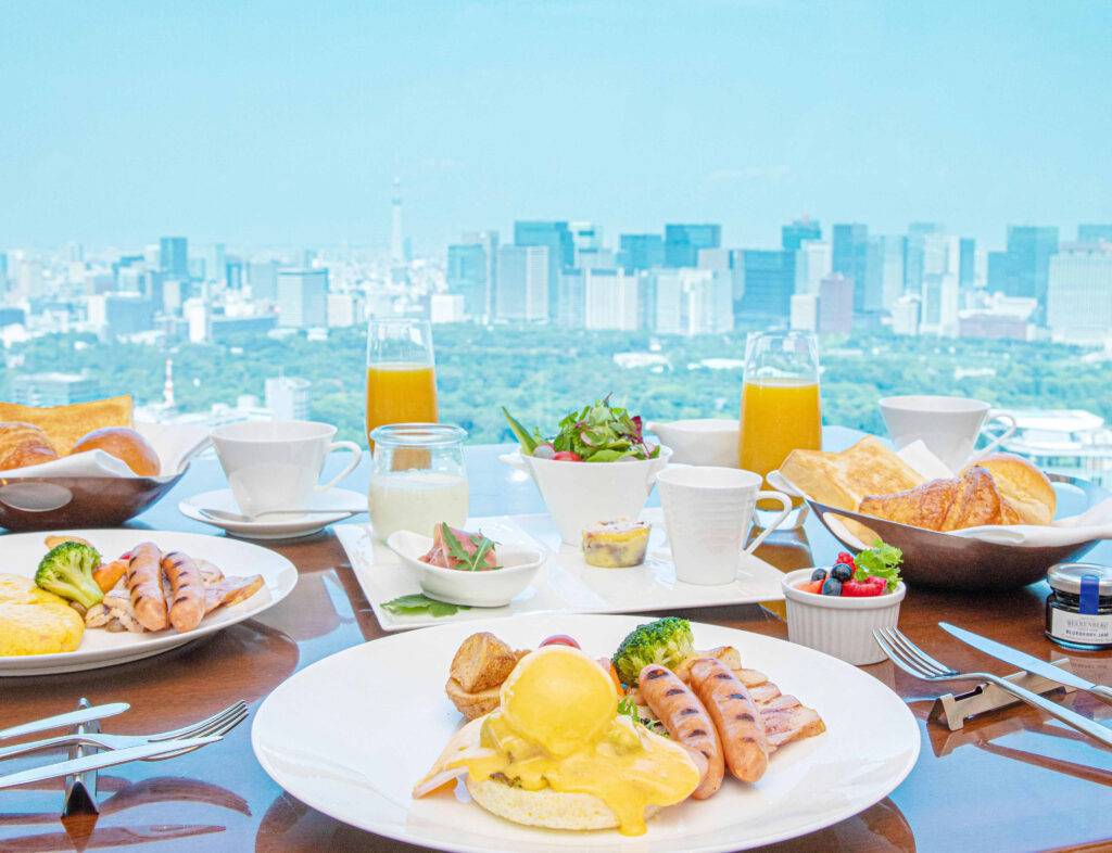 The Prince Gallery Tokyo Kioicho breakfast - Marriott Bonvoy Ambassador