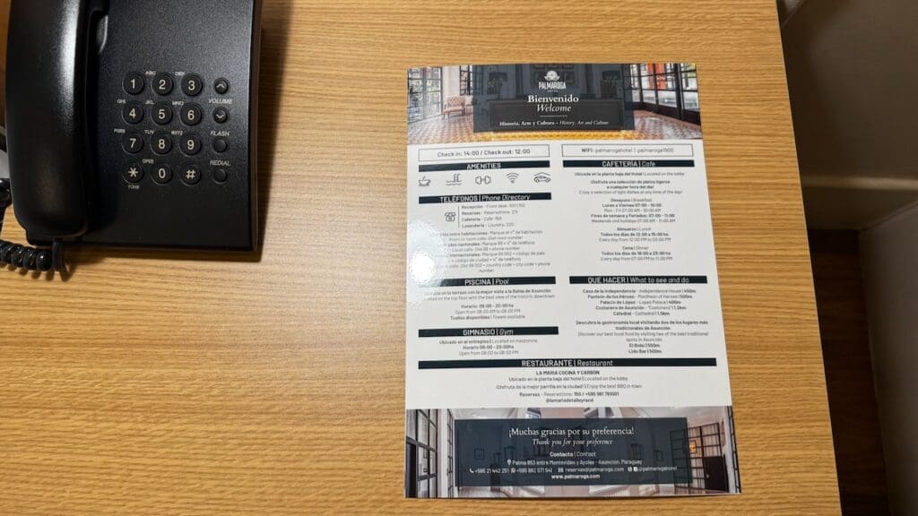 Hotel Palmaroga Information Sheet