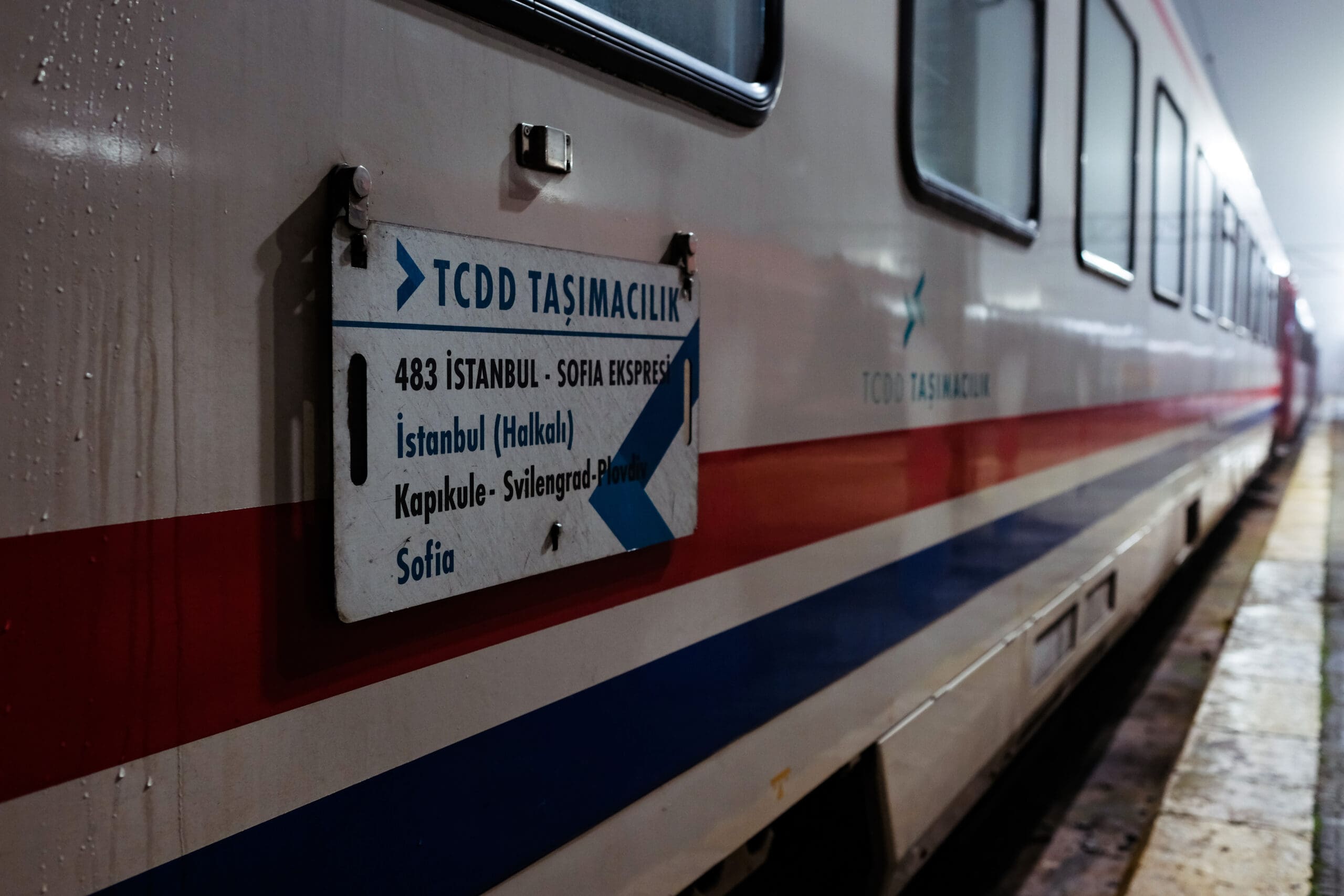 Istanbul to Sofia by Sleeper Train