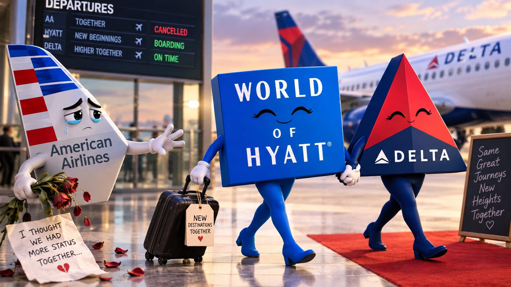 Hyatt Dumps American for Delta in Major Loyalty Shake-Up